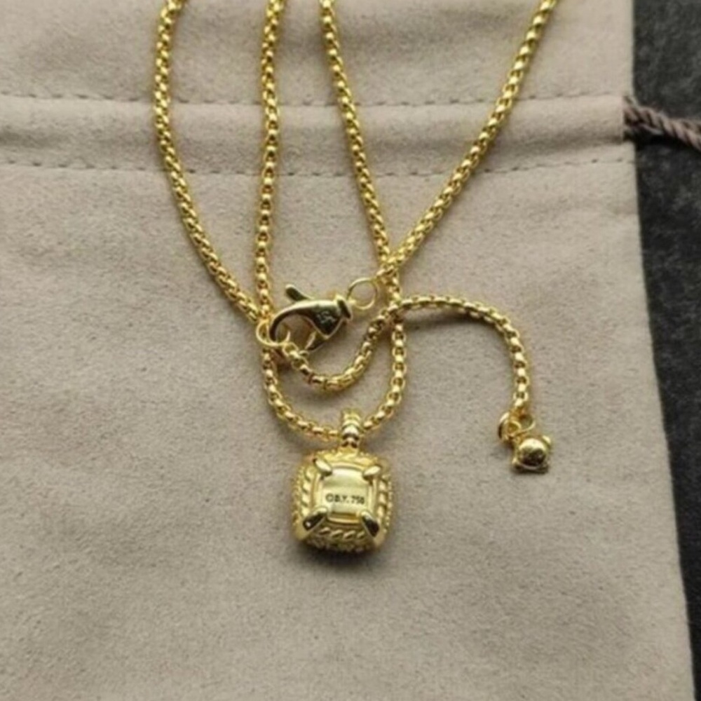 David Yurman 2mm Necklace - Picture 6 of 9